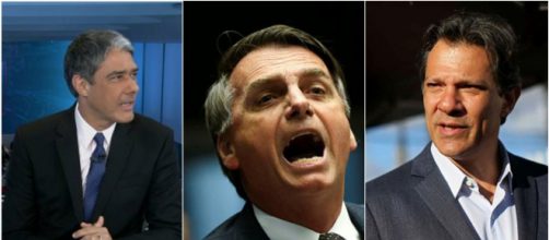 Bonner citou brigas por pol&iacute;ticas em 2018 (Reprodu&ccedil;&atilde;o TV Globo / C&acirc;mara dos Deputados / PT)