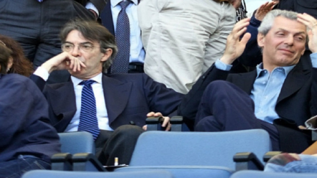 Massimo Moratti insieme a Tronchetti Provera