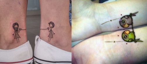 Essas tatuagens se encaixam perfeitamente (Foto - Reprodu&ccedil;&atilde;o)