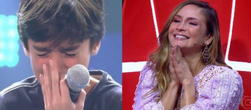l&aacute;udia Leitte no The Voice Kids (Foto - Divulga&ccedil;&atilde;o/TV Globo)