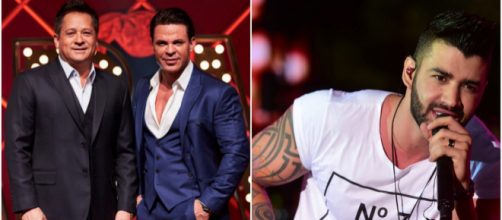 Leonardo, Eduardo Costa e Gusttavo Lima possuem nomes reais diferentes (Foto: Curta Mais)