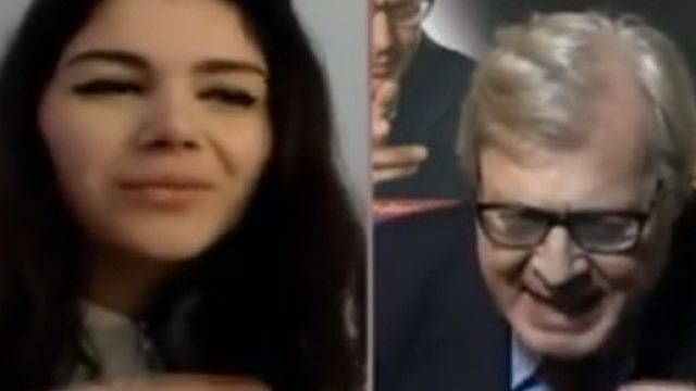 Scintille in televisione tra Valentina Nappi e Vittorio Sgarbi