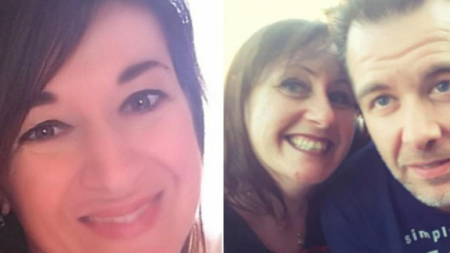 Stefania Crotti, a sinistra, uccisa da Chiara Alessandri, a destra, ex amante di suo marito Stefano del Bello con lei nella foto.
