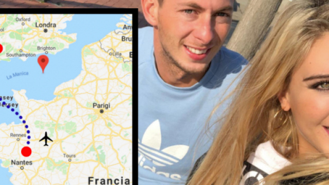 Emiiano sala traiettoria aereo