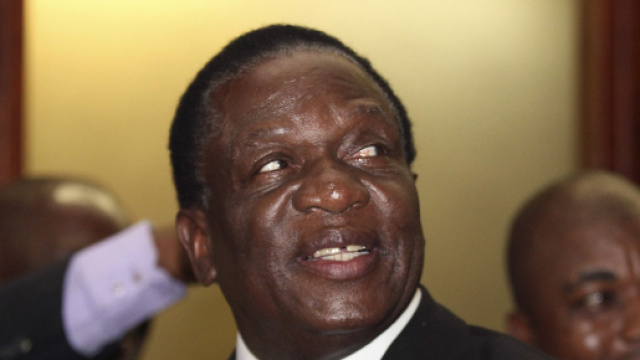 Emmerson Mnangagwa, Presidente dello Zimbawe. Ha iniziato il suo mandato il 24 novembre del 2017