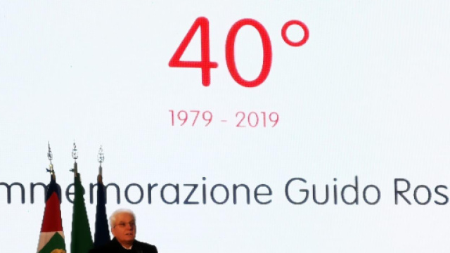 Mattarella a Genova: 'La Repubblica dice grazie a Guido Rossa'