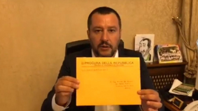 Matteo Salvini nuovamente indagato per il caso Diciotti