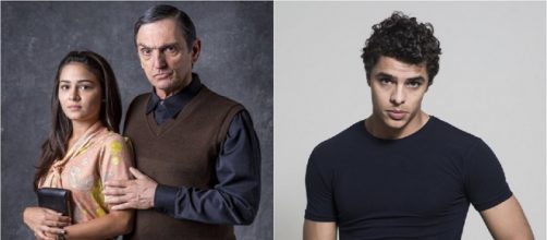 Elisa e Maltoni flagram Jurandir com Milu (Divulga&ccedil;&atilde;o/TV Globo)