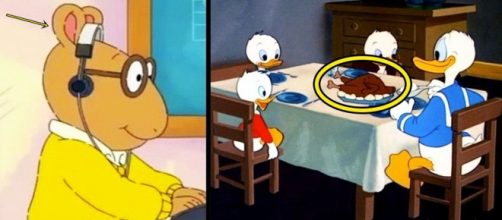 Momentos sem l&oacute;gicas nos desenhos animados. (Foto/montagem:incrivel.club)