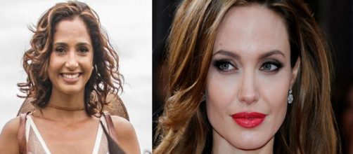 Camila Pitanga e Angelina Jolie n&atilde;o acreditam em Deus (Foto: Globo/Maxim/PDN Entretenimento)