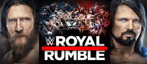 Daniel Bryan vs AJ Styles for WWE Championship &ndash; [image credit: Royal Rumble/Youtube]