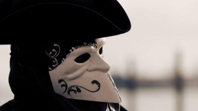 Bauta, tipica maschera del carnevale veneziano