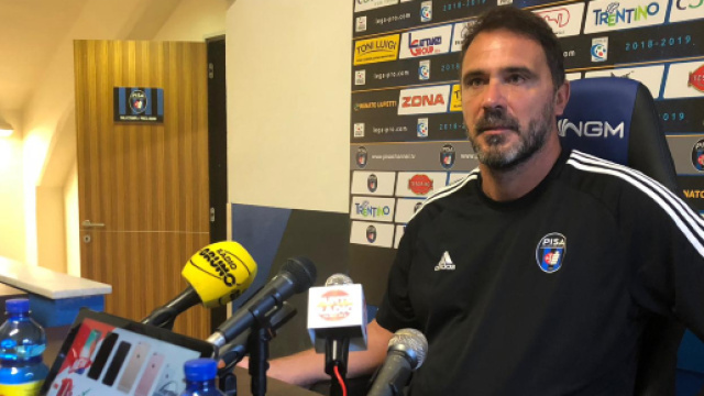 La conferenza stampa di Luca d&rsquo;Angelo alla vigilia di Pisa-Piacenza