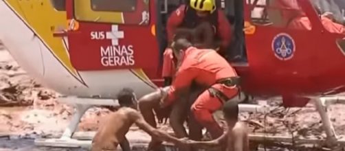 Hundreds still missing after Brazil dam collapses in Brumadinho. [Image source/ITV News YouTube video]