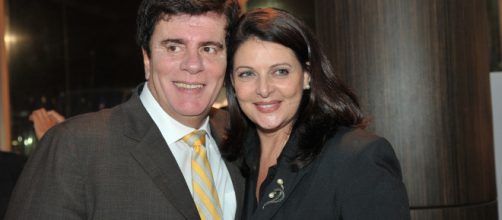 S&ocirc;nia Lima e Wagner Montes (Divulga&ccedil;&atilde;o/RecordTV)