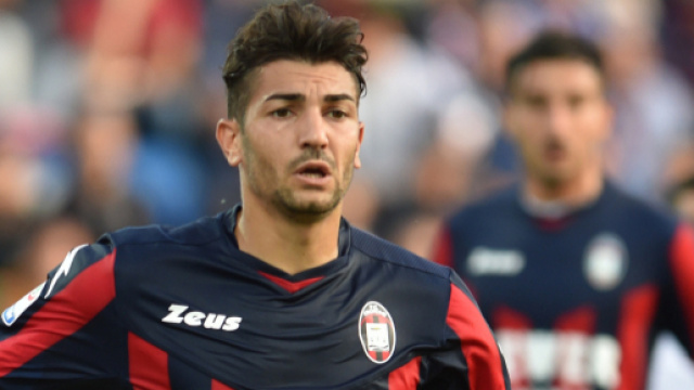 L'attaccante del Crotone, Andrea Nalini