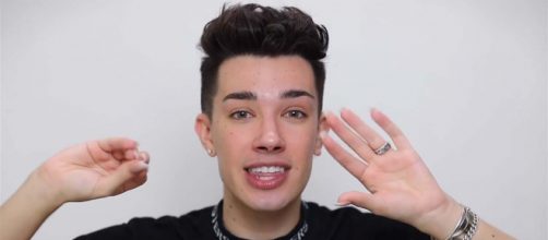 James Charles, 19, is a YouTube celebrity and ground Birmingham's city centre to a halt on Saturday. [Image James Charles/YouTube]