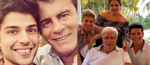 Wagner Montes e fam&iacute;lia (Reprodu&ccedil;&atilde;o Instagram)