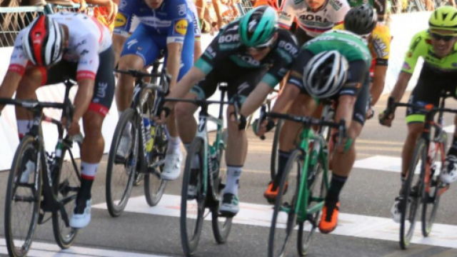 Fernando Gaviria vince la prima tappa della Vuelta San Juan