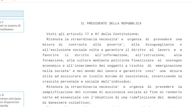 Pensioni flessibili, arriva la pubblicazione del Decretone in Gazzetta Ufficiale