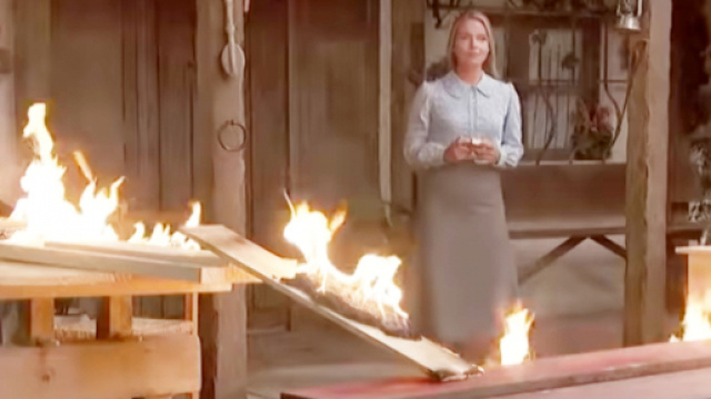 Trame Il Segreto: Antolina d&agrave; fuoco al lavoro di Isaac per vendetta