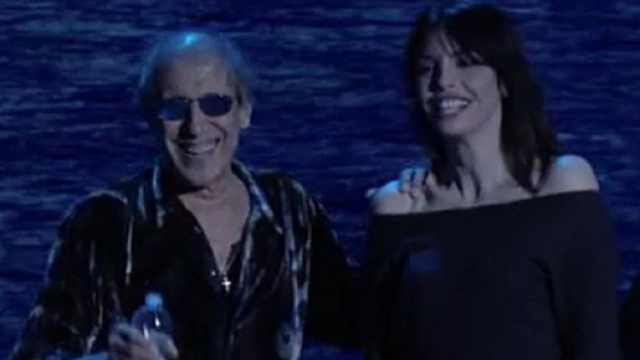 Adriano Celentano e Ilenia Pastorelli