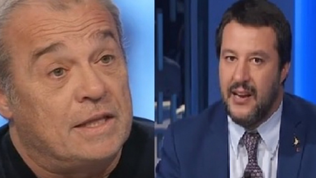 Claudio Amendola cambia idea e attacca Salvini: 'E' il pi&ugrave; par****o (VIDEO)