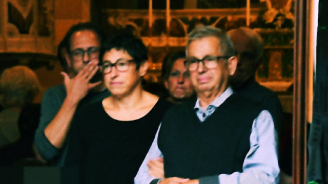 Giovanni Perria,a sinstra, si dichiara innocente Al suo fianco Rachele.