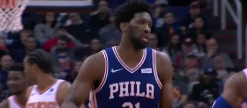 Big man Joel Embiid powered the Sixers past the Suns in Phoenix. - [NBA / YouTube screencap]