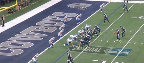 The Seahawks and Cowboys will battle in the NFC Wild Card round for 2019 on Saturday (Jan. 5). - [NFL / YouTube screencap]