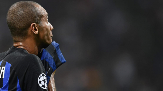 Miranda con la maglia dell'Inter.