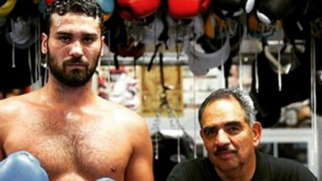 Guido Vianello insieme al coach Abel Sanchez