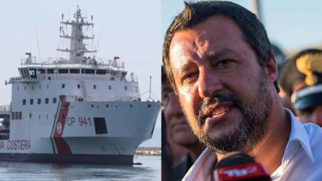 Il Ministro degli Interni Matteo Salvini