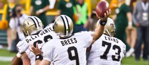 Drew Brees added some NFL records to his ledger this season. [Image Source: Flickr | John mastrella]