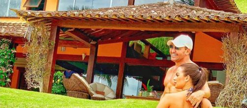 Eduardo Costa e a namorada (Reprodu&ccedil;&atilde;o: Instagram)