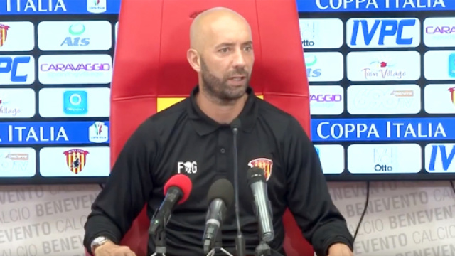 Cristian Bucchi, allenatore del Benevento