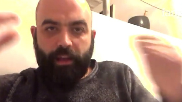 Saviano a Salvini: 'Smettila di fare il pagliaccio. stai mentendo' (VIDEO)