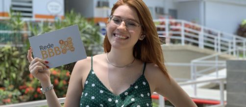 Ana Clara, rep&oacute;rter do "Rede BBB (Cr&eacute;dito: Gshow)