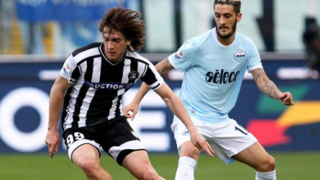 Il centrocampista croato Andrija Balic dell'Udinese