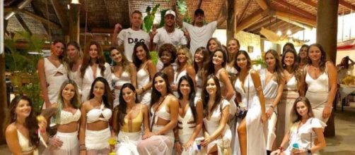 Amiga de Neymar sai em defesa do jogador em foto com 26 mulheres (Reprodu&ccedil;&atilde;o: Instagram)