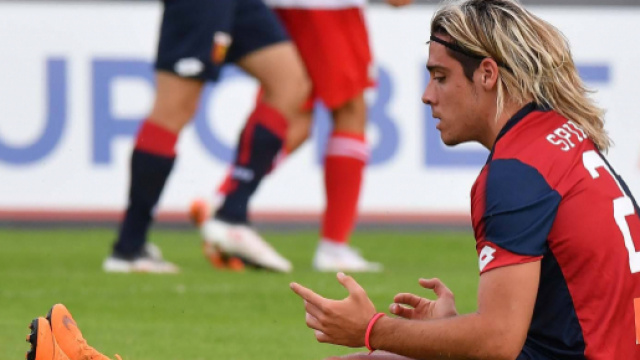 L'attaccante del Genoa in prestito al Crotone, Claudio Spinelli