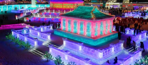 Inauguran el festival de Hielo de Harbin, famoso por sus incre&iacute;bles estatuas