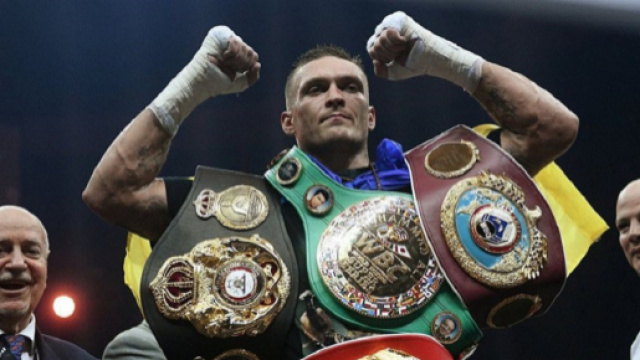 Oleksandr Usyk, campione mondiale indiscusso ed imbattuto dei pesi massimi leggeri