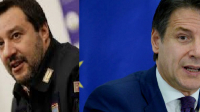Matteo Salvini e Giuseppe Conte: il botta e risposta. Blasting News