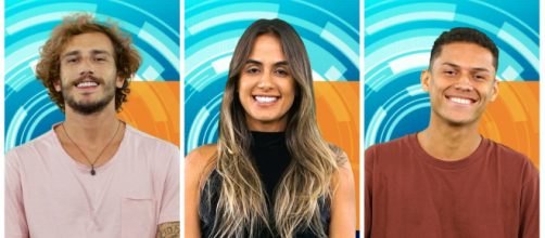 Alan, Carolina e Danrley disputam o BBB19 (Foto: TV Globo)