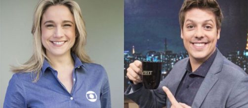 Fernanda Gentil e F&aacute;bio Porchat (Reprodu&ccedil;&atilde;o: UOL)