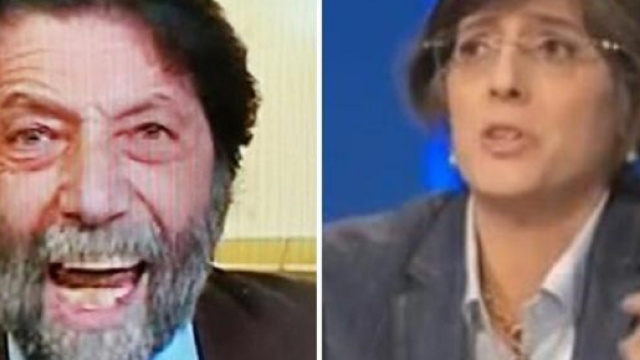 Otto e mezzo, Cacciari contro la Bongiorno