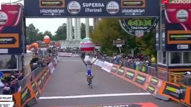 Thibaut Pinot, vincitore della Milano-Torino