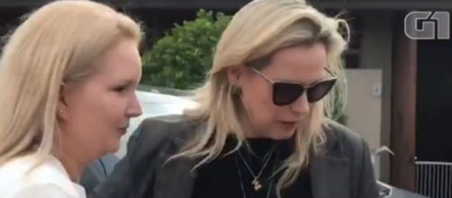 Richthofen, Matsunaga e Jatob&aacute; deixaram a pris&atilde;o nesta quinta-feira (10). (Reprodu&ccedil;&atilde;o/ TV Globo)