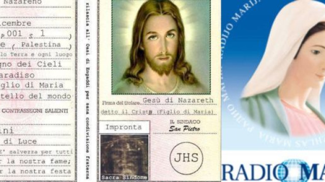 carta di Identit&agrave; di Gesu di Radio Maria